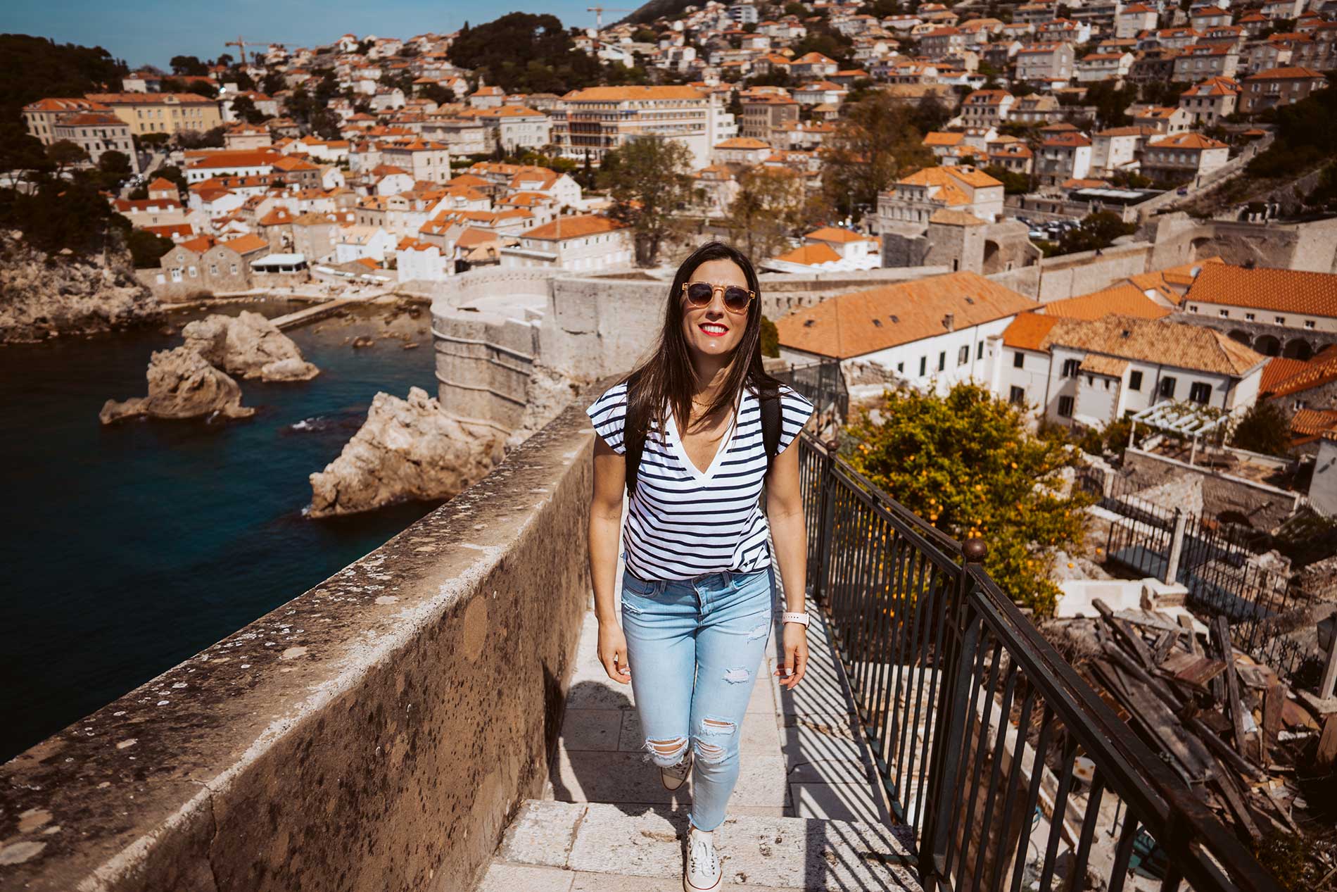 Dubrovnik, Croatia — the medieval city walls
