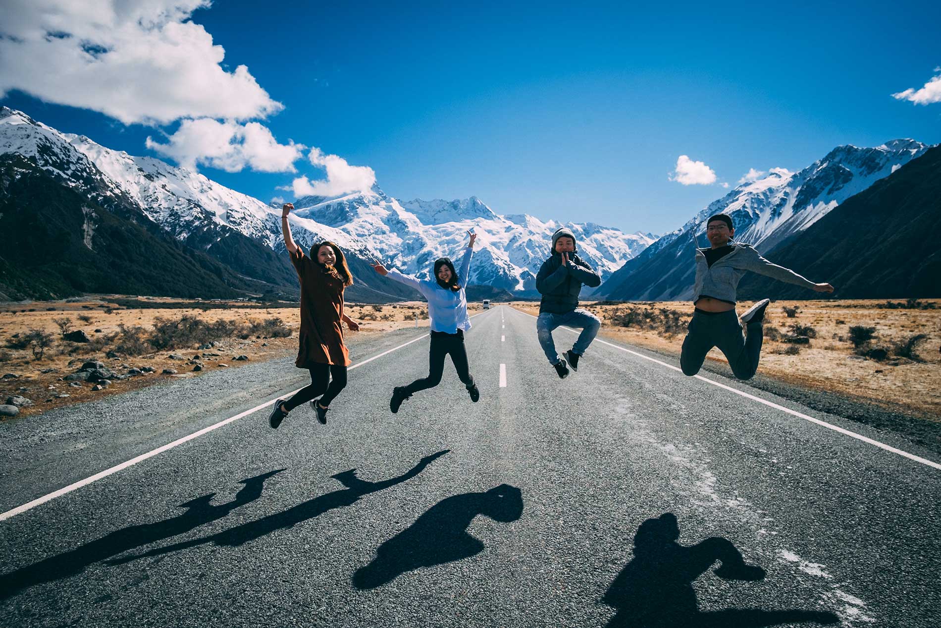 New Zealand — the road to Aoraki / Mount Cook