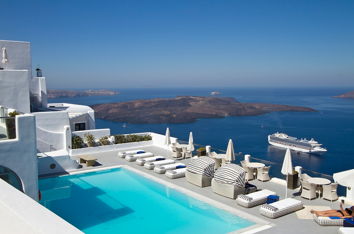 Greece honeymoon packages — luxury resort