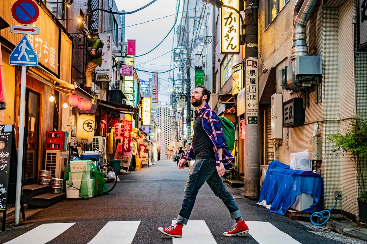 Japan solo travel — Tokyo Shibuya crossing