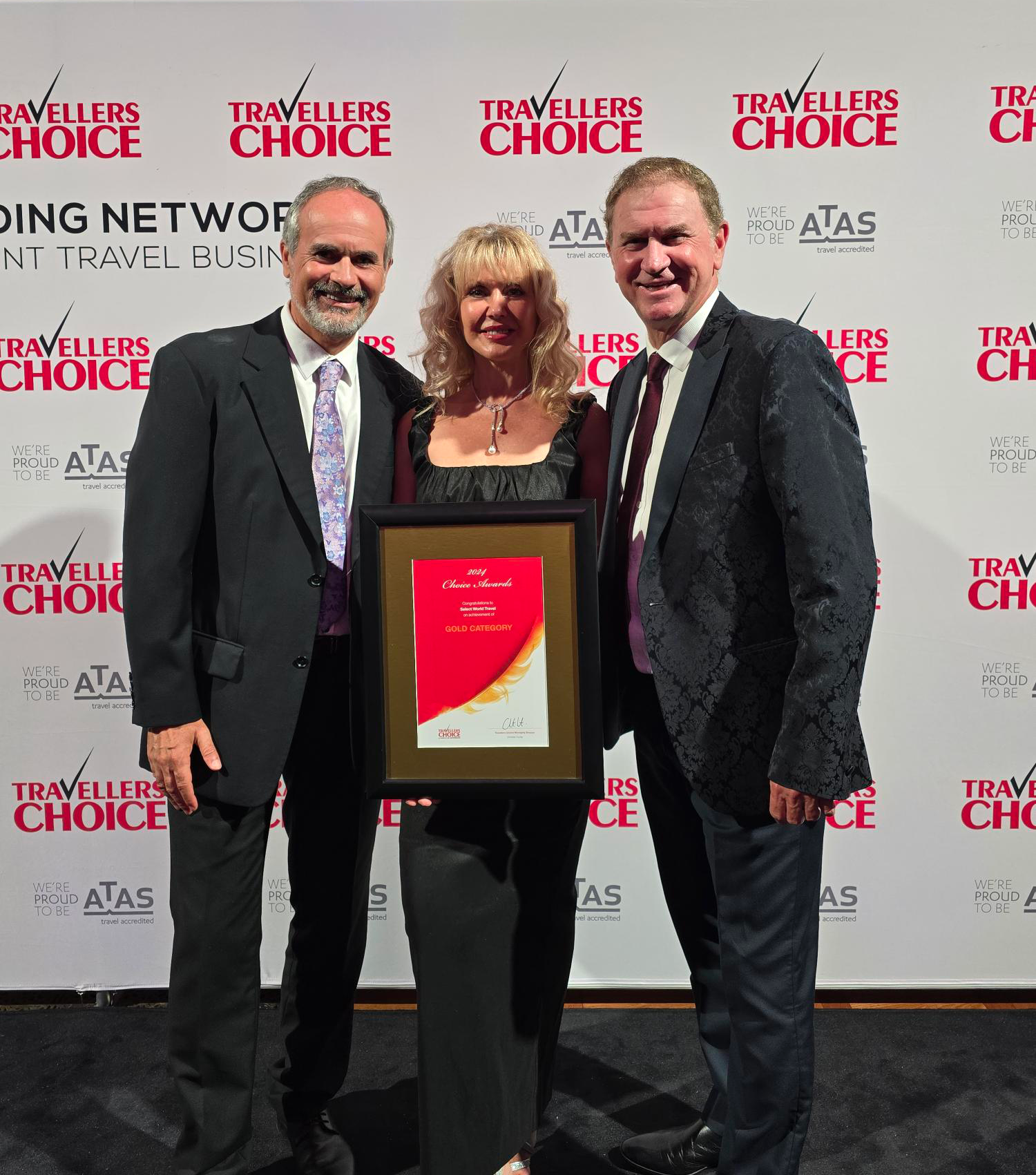 Select World Travel — winner of the Travellers Choice Most Outstanding Travel Agency Network award 2021 to 2025